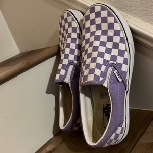 VANS checkerboard classic Slip on shoes